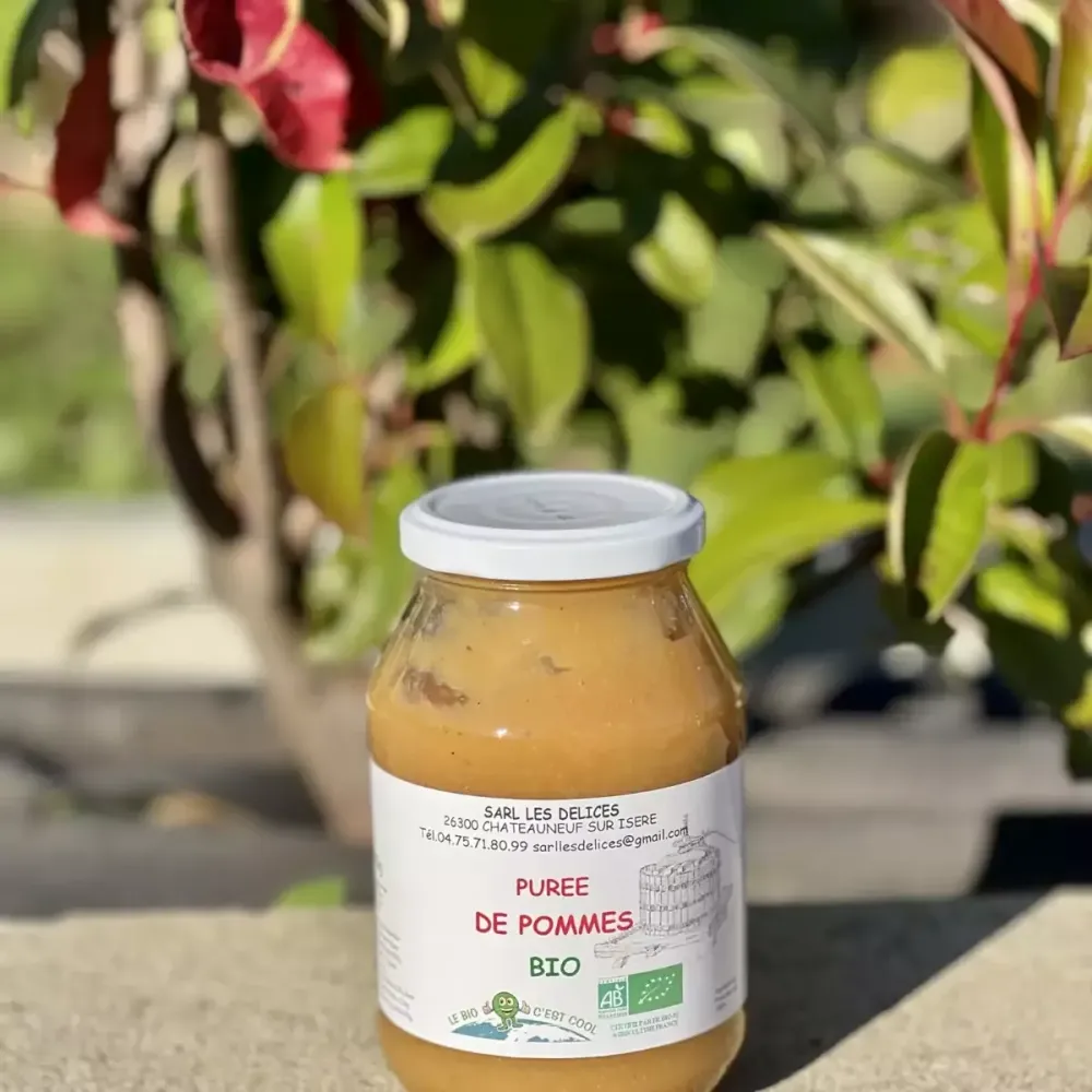 Purée de pomme bio