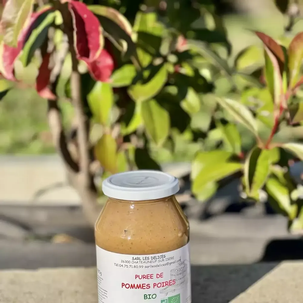 Purée de pomme/poire bio